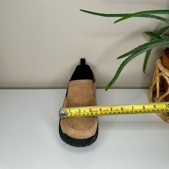 Brazos Steel Toe Slip-On Work Shoes Men 7.5 Suede Leather ASTM Certified - Picture 9 of 9